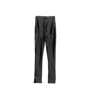 MUGLER - Trousers - AW22 - BLACK / BLACK